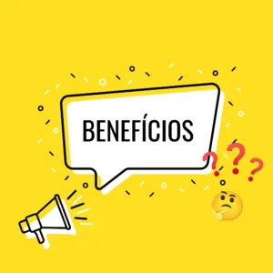 Balão com BENEFÍCIOS, megafone e emoji pensativo com pontos de interrogação — Saiba o que custa o copo de vinho às refeições